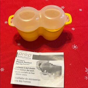 Progressive Prep Solutions Yellow Egg Poacher